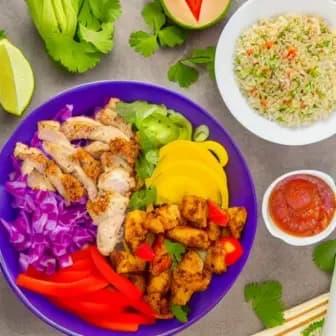 Title image for Chicken Shawarma Bowl