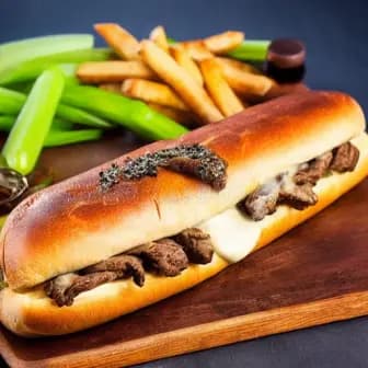 Title image for Philly Cheesesteak