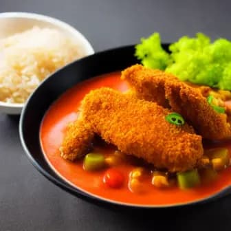 Title image for Chicken Katsu Curry