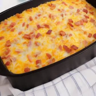 Title image for Chicken Bacon Ranch Casserole