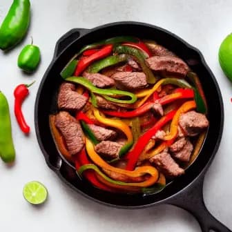 Title image for Beef Fajita Skillet