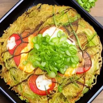 Title image for Vegetable Okonomiyaki