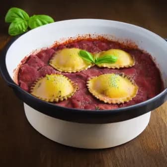 Title image for Beef Cheek Ravioli