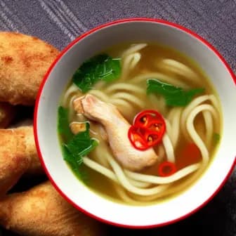 Title image for Chicken Udon Soup