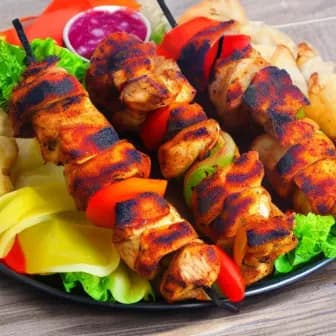 Title image for Chicken Kebab Platter
