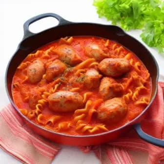 Title image for Chicken Sausage Ragu