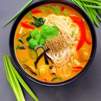 Title image for Vegetable Laksa