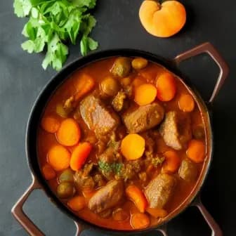 Title image for Lamb Tagine with Apricots
