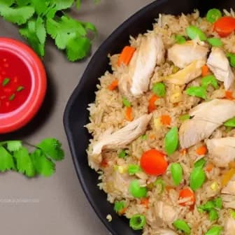 Title image for Chicken Adobo Fried Rice