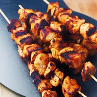 Title image for Chicken Suya Skewers