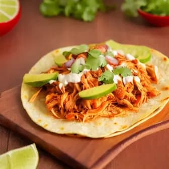 Title image for Chicken Tinga Tostadas