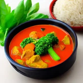 Title image for Vegetable Balinese Curry