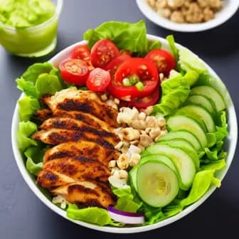 Title image for Chicken Shawarma Salad Bowl