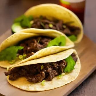 Title image for Beef Bulgogi Tacos