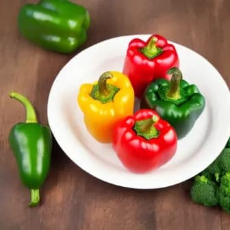 Title image for Vegetable Stuffed Bell Peppers