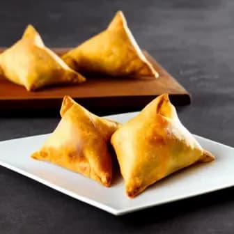 Title image for Lamb Samosas