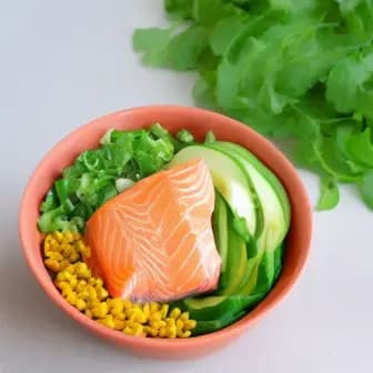 Title image for Salmon Poke Bowl