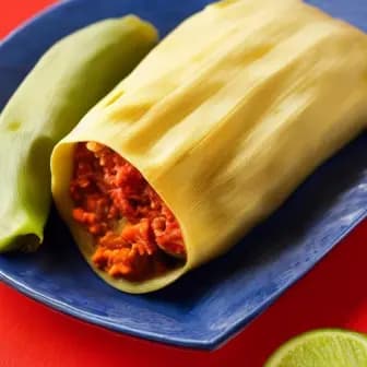 Title image for Vegetable Tamales