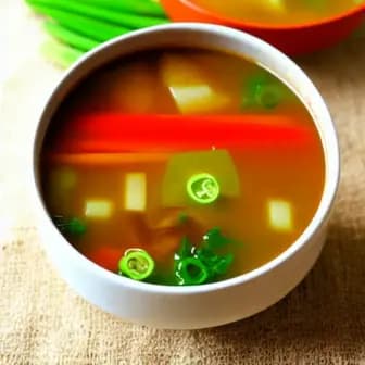 Title image for Vegetable Miso Soup