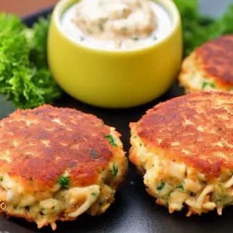 Title image for Crab Cakes with Remoulade