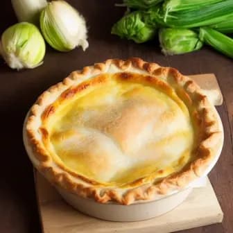 Title image for Chicken and Leek Pie