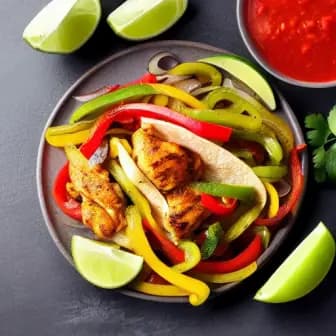 Title image for Chicken Fajitas