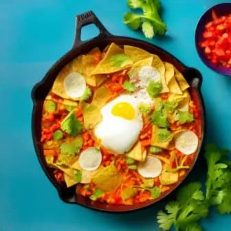 Title image for Vegetable Chilaquiles