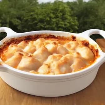 Title image for Chicken and Dumpling Casserole