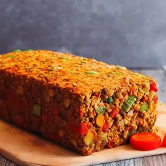 Title image for Vegetable Lentil Loaf