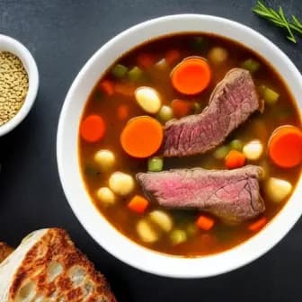 Title image for Beef and Barley Soup