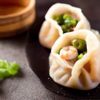 Title image for Pork and Shrimp Dumplings