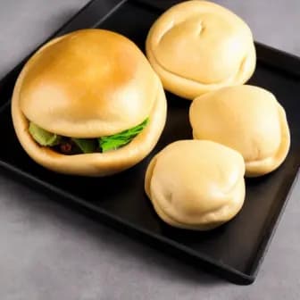 Title image for Vegetable Bao Buns