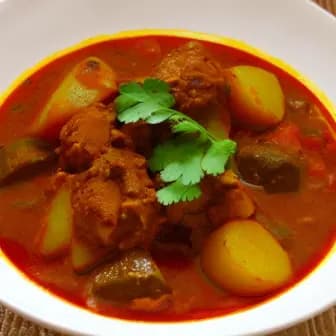 Title image for Lamb and Potato Curry