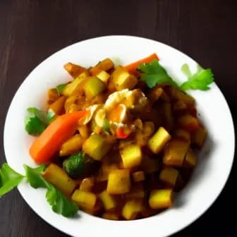 Title image for Vegetable Poutine
