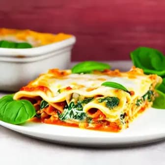 Title image for Chicken and Spinach Lasagna