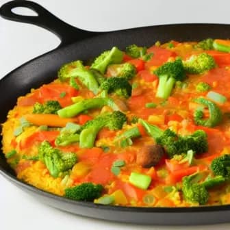 Title image for Vegetable Paella