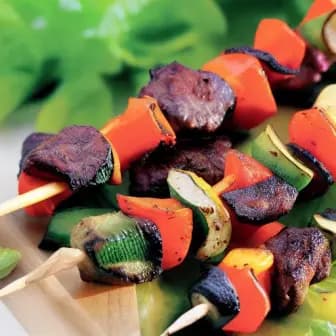 Title image for Vegetable Churrasco Skewers