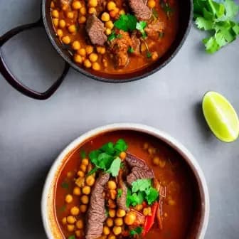 Title image for Beef and Chickpea Tagine