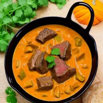 Title image for Beef and Pumpkin Curry