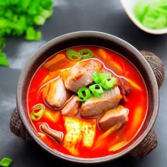 Title image for Pork and Kimchi Stew