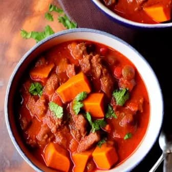 Title image for Beef and Sweet Potato Chili