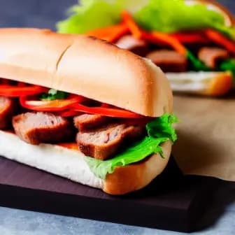 Title image for Pork Banh Mi Sandwich