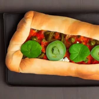 Title image for Vegetable Pide