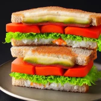 Title image for Vegetable Katsu Sandwich