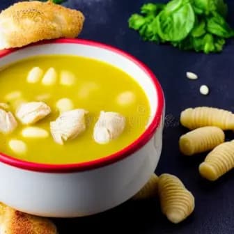 Title image for Chicken and Gnocchi Soup