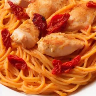 Title image for Chicken and Sun-Dried Tomato Pasta