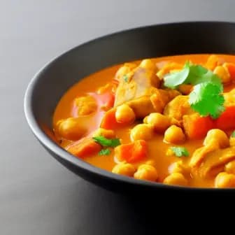 Title image for Chicken and Chickpea Curry