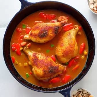 Title image for Chicken and Date Tagine