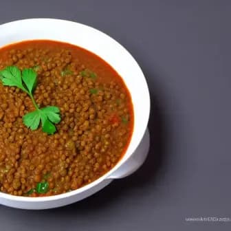 Title image for Beef and Lentil Mujadara