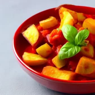 Title image for Vegetable Patatas Bravas